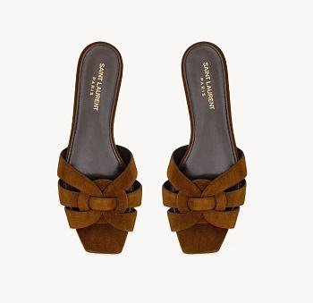 YSL Saint Lauren Slipper in SUEDE