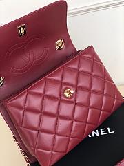 CHANEL BAG TRENDY CC Red Wine-25cm - 3
