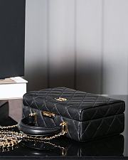 Chanel 25A Cosmetic bag Black-20*13*7CM - 4
