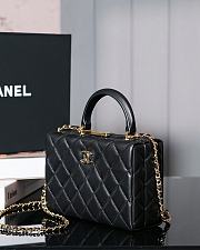 Chanel 25A Cosmetic bag Black-20*13*7CM - 2