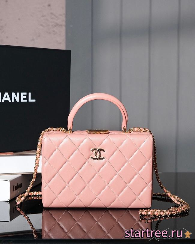 Chanel 25A Cosmetic bag Pink-20*13*7CM - 1