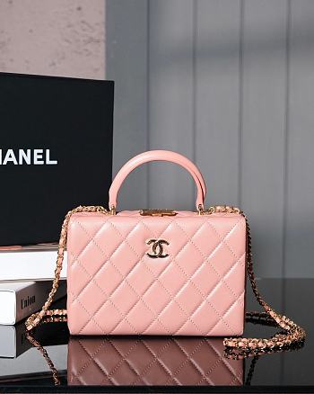 Chanel 25A Cosmetic bag Pink-20*13*7CM