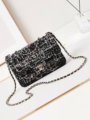 Chanel Small Classic Flap Bag 24A Black AS3269-20cm - 1
