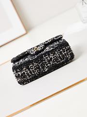 Chanel Small Classic Flap Bag 24A Black AS3269-20cm - 6
