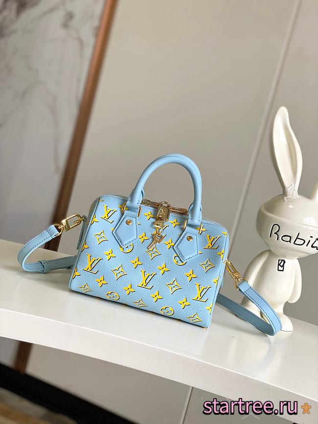 LOUIS VUITTON LV SPEEDY BANDOULIÈRE 20 Blue M25454 - 1