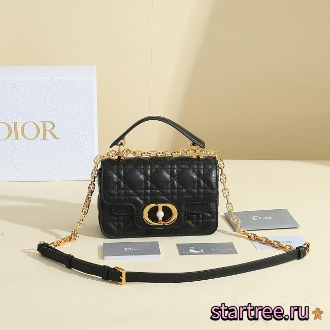 Christian Dior Mini Dior Jolie Top Handle Bag-19cm - 1