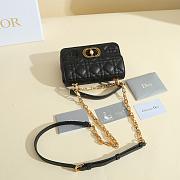 Christian Dior Mini Dior Jolie Top Handle Bag-19cm - 2