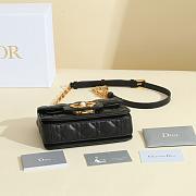 Christian Dior Mini Dior Jolie Top Handle Bag-19cm - 3