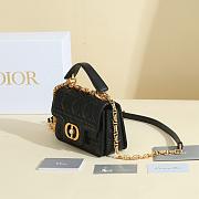 Christian Dior Mini Dior Jolie Top Handle Bag-19cm - 4