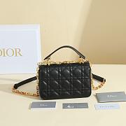 Christian Dior Mini Dior Jolie Top Handle Bag-19cm - 5