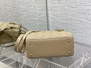 Christian Dior Medium Lady Dior Sand Colored-24cm - 5