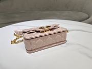 Christian Dior Mini Dior Jolie Top Handle Bag Pink-19cm - 5