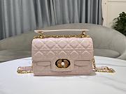 Christian Dior Small Dior Jolie Top Handle Bag Pink-22cm - 1