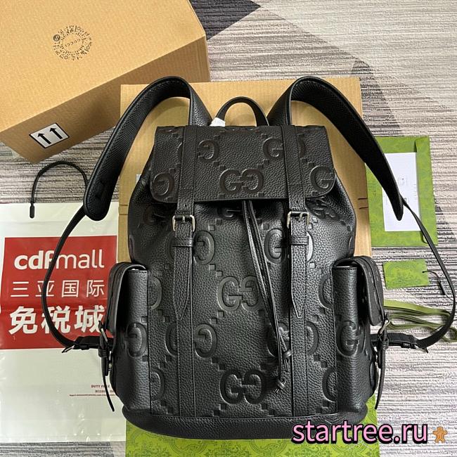 Gucci Backpack All Black 6257734*41*12cm - 1