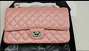 Chanel Medium Classic Flap In Shiny Leather-25cm - 1
