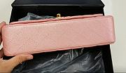 Chanel Medium Classic Flap In Shiny Leather-25cm - 5