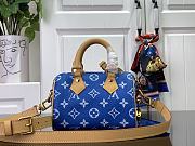 LOUIS VUITTON LV SPEEDY BANDOULIÈRE 18 M24419 Blue-18*12*10CM - 5