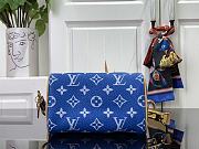 LOUIS VUITTON LV SPEEDY BANDOULIÈRE 18 M24419 Blue-18*12*10CM - 3
