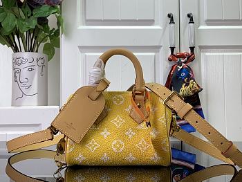 LOUIS VUITTON LV SPEEDY BANDOULIÈRE 18 M24419 Yellow-18*12*10CM