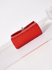Chanel Small Box Bag Red Patent AS4511 - 13 × 18 × 8.5 cm - 2