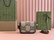 Gucci Horsebit Mini 1955 In Brown 658574-20.5*14*5cm - 5