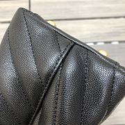 Chanel Coco Handle Chevron Bag Black-29cm - 2