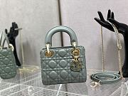 Christian Dior Mini Lady Dior 01- 17x15x7cm - 1