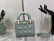 Christian Dior Mini Lady Dior 01- 17x15x7cm - 4