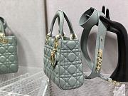 Christian Dior Small Lady Dior 01- 20x16.5x8cm - 3