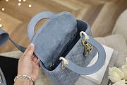 Christian Dior Small Lady Dior 02- 20x16.5x8cm - 3