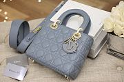 Christian Dior Small Lady Dior 02- 20x16.5x8cm - 5