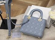 Christian Dior Small Lady Dior 02- 20x16.5x8cm - 4