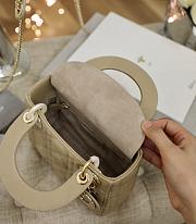 Christian Dior Mini Lady Dior 03- 17x15x7cm - 5