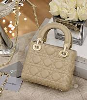 Christian Dior Mini Lady Dior 03- 17x15x7cm - 4
