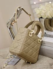 Christian Dior Mini Lady Dior 03- 17x15x7cm - 3