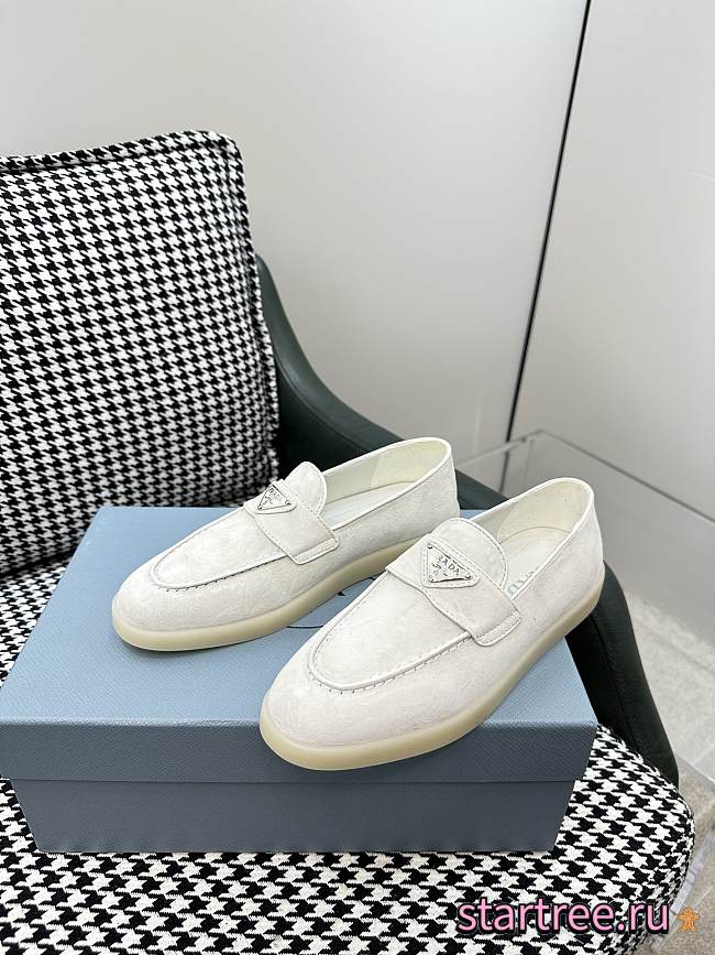 Prada Suede leather loafers 001 - 1