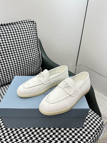 Prada Suede leather loafers 001