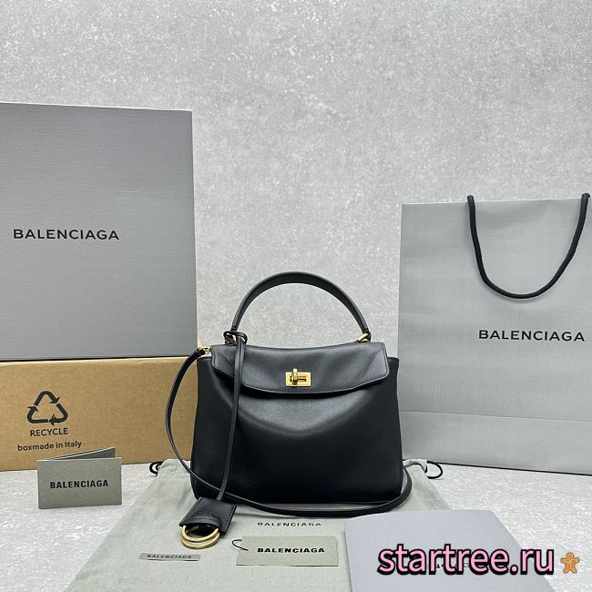 Balenciaga Rodeo Bag Black- 22.8*9.9*8.3CM - 1