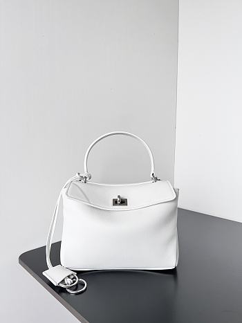 Balenciaga Rodeo Bag White- 22.8*9.9*8.3CM