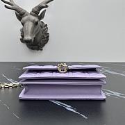 DIOR My Dior Mini Bag Purple lambskin leather -21x11.5x4cm - 6