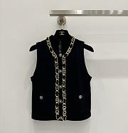 Chanel Chain Vest In Black - 1