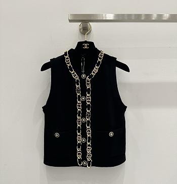 Chanel Chain Vest In Black