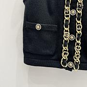Chanel Chain Vest In Black - 5