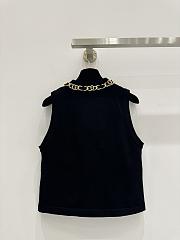 Chanel Chain Vest In Black - 4