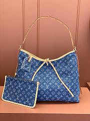 Louis Vuitton Carryall Denim Bag-39*30*15cm - 1
