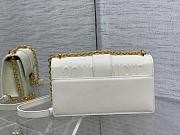 Dior 30 Montaigne East-West Chian Bag White-21 x 12 x 6cm - 3