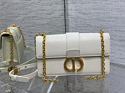 Dior 30 Montaigne East-West Chian Bag White-21 x 12 x 6cm - 2