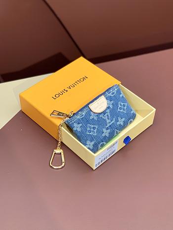 Louis Vuitton Denim Wallet M82961-12*7*1.5CM