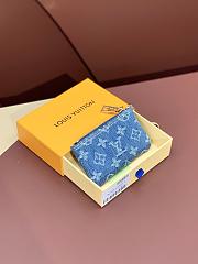 Louis Vuitton Denim Wallet M82961-12*7*1.5CM - 2