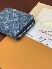 Louis Vuitton Denim Wallet M82957-11*8.5*2CM - 5